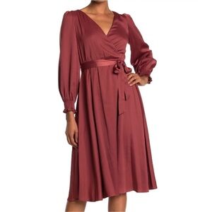 Taylor Rust Midi Dress